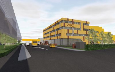 SCHACHERMAYER: Neubau der Warenübernahme bei Schachermayer in vollem Gange